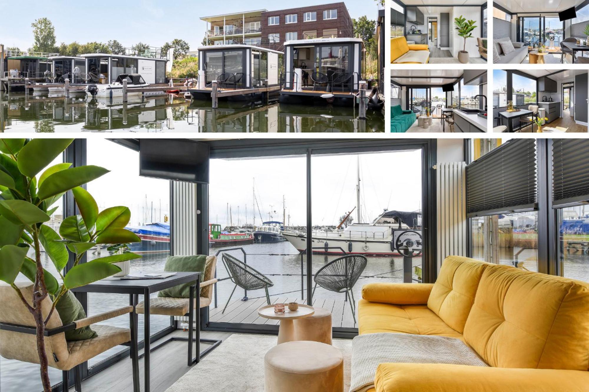 Cosy Tiny Houseboats Near Beach And Restaurants By Weltevreden Experience Zeewolde Bagian luar foto