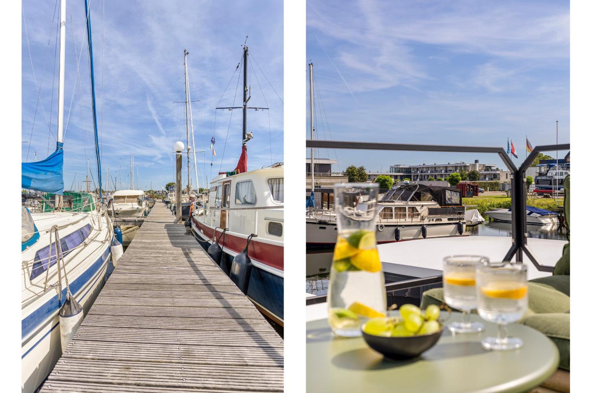 Cosy Tiny Houseboats Near Beach And Restaurants By Weltevreden Experience Zeewolde Bagian luar foto